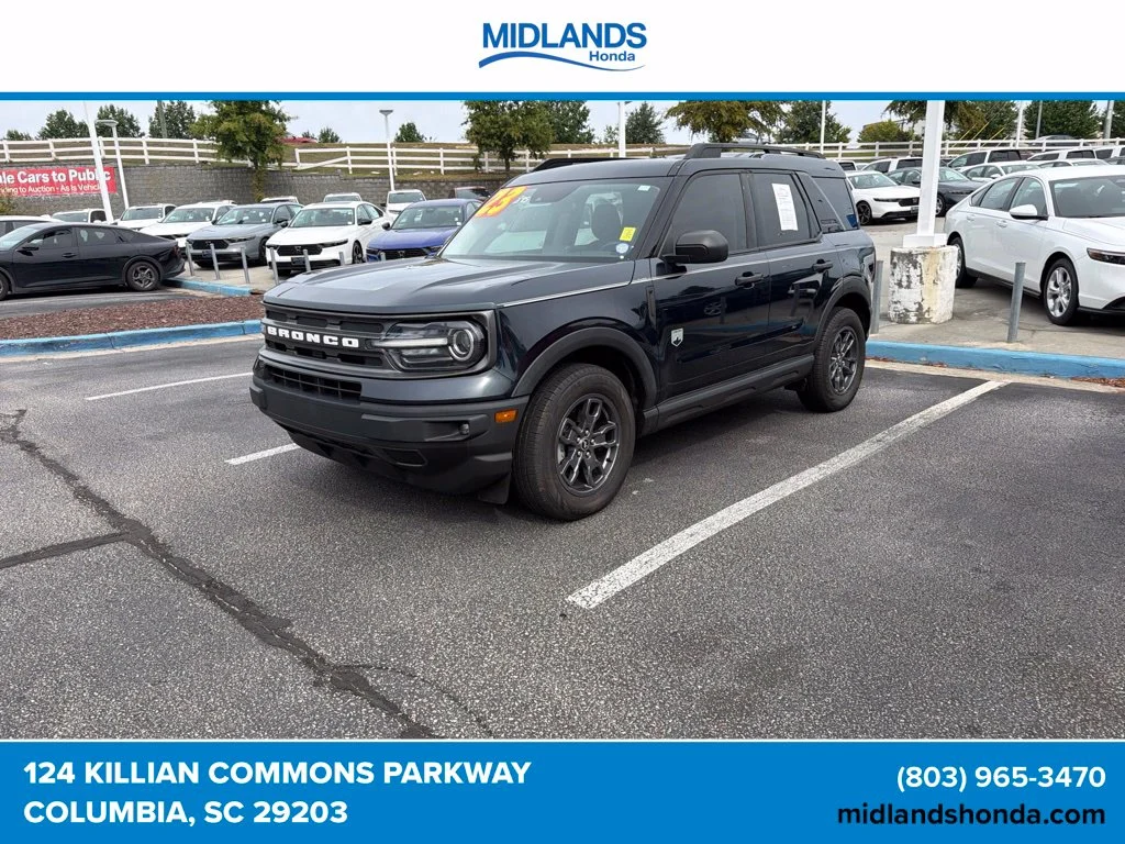 Used 2021 Blue Metallic Ford Big Bend image 1