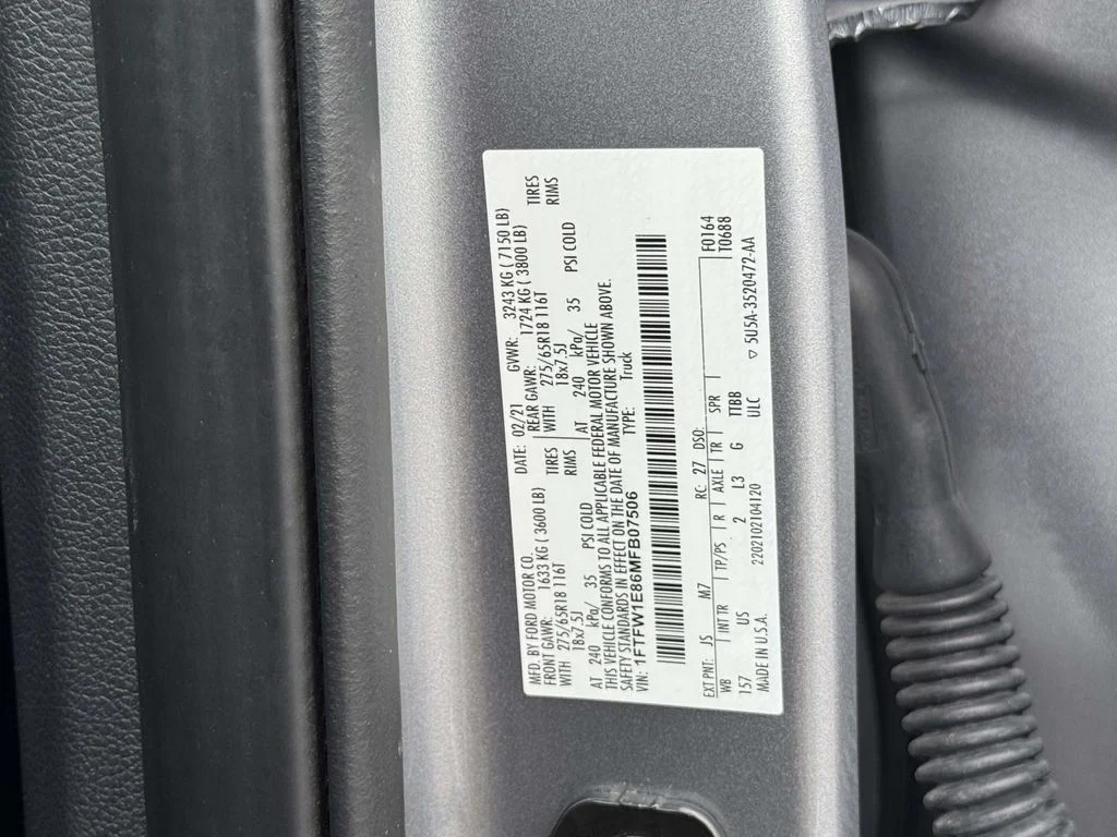 Used 2021 Silver Ford XLT image 32