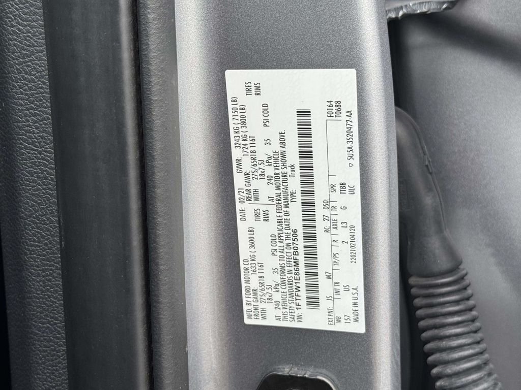 Used 2021 Silver Ford XLT image 32