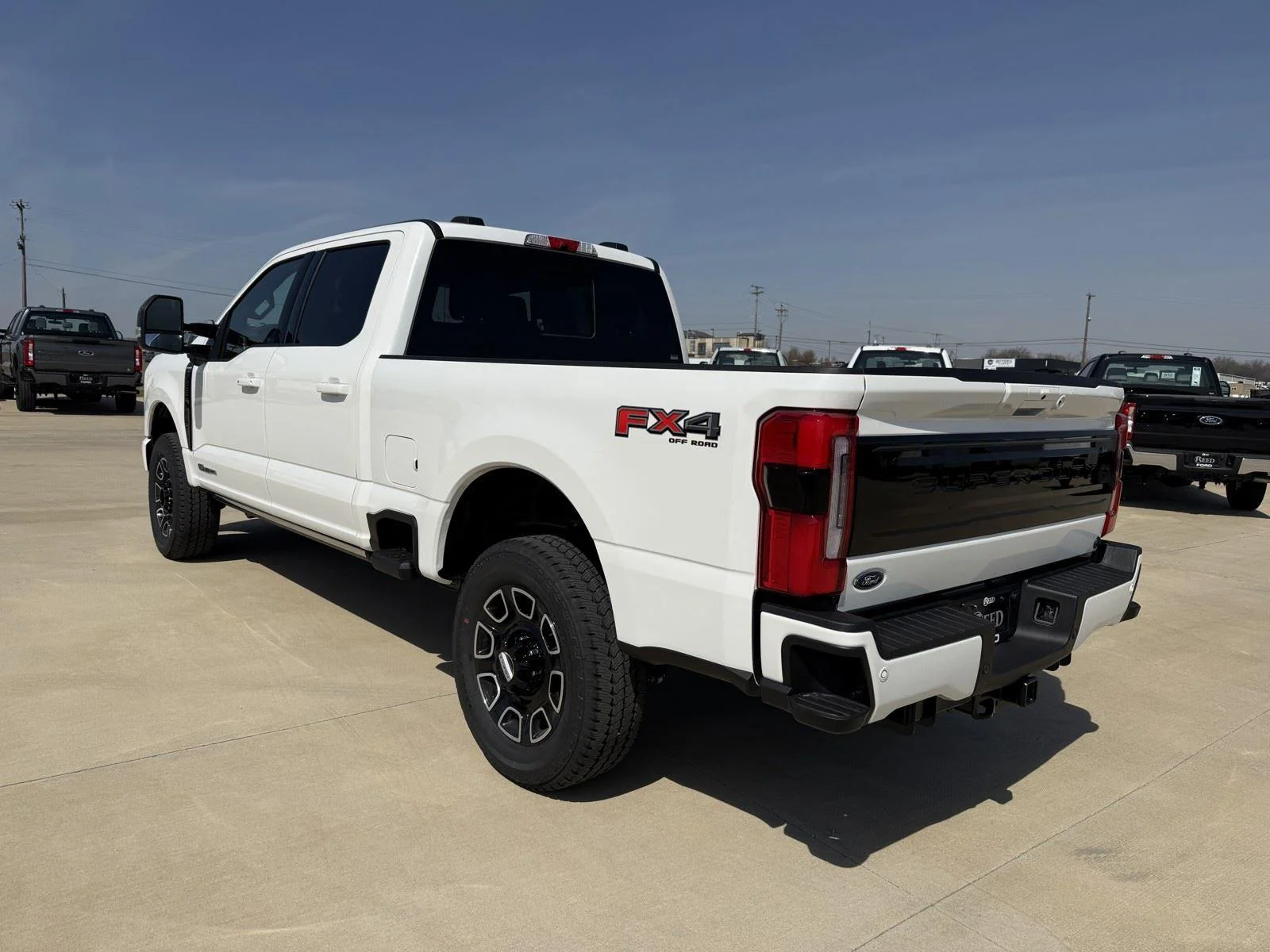 New 2026 Star White Metallic Tri-Coat Ford F-250® Platinum® image 7