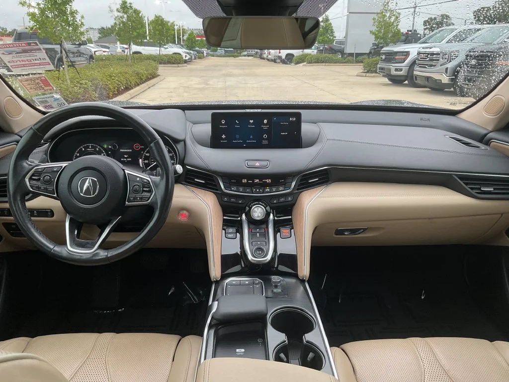 Used 2021 Black Acura Advance image 19