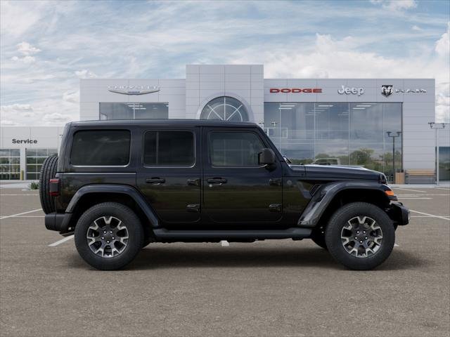 New 2026 Black Clear-Coat Exterior Paint Jeep 4-Door Sahara 4x4 image 47