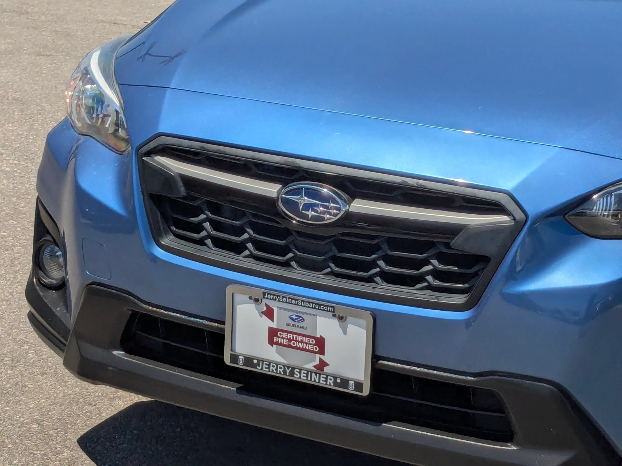 Certified Used 2019 Quartz Blue Pearl Subaru Premium image 9