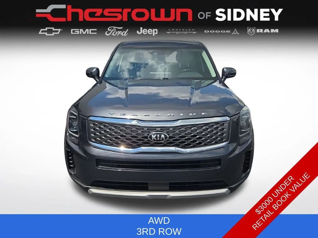 Used 2020 Kia Telluride LX with VIN 5XYP2DHC0LG010380 for sale in Sidney, OH