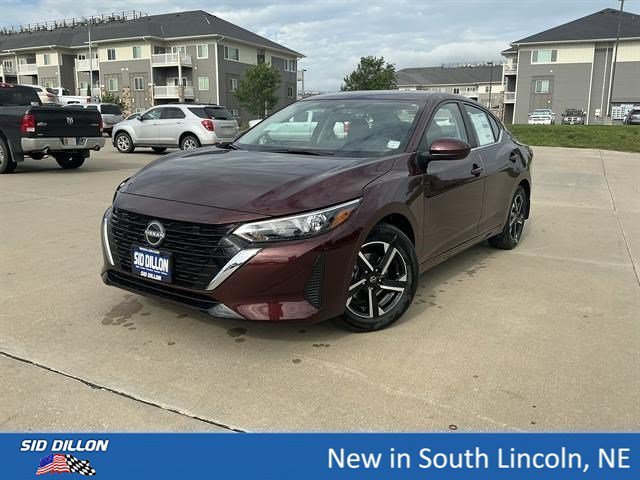 New 2025 Rosewood Metallic Nissan SV image 1