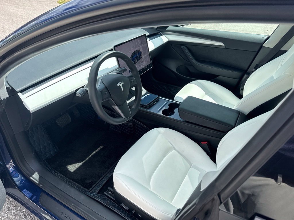 Used 2023 Deep Blue Metallic Tesla Base image 2