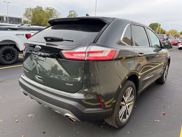 Used 2024 Green Ford Titanium image 2