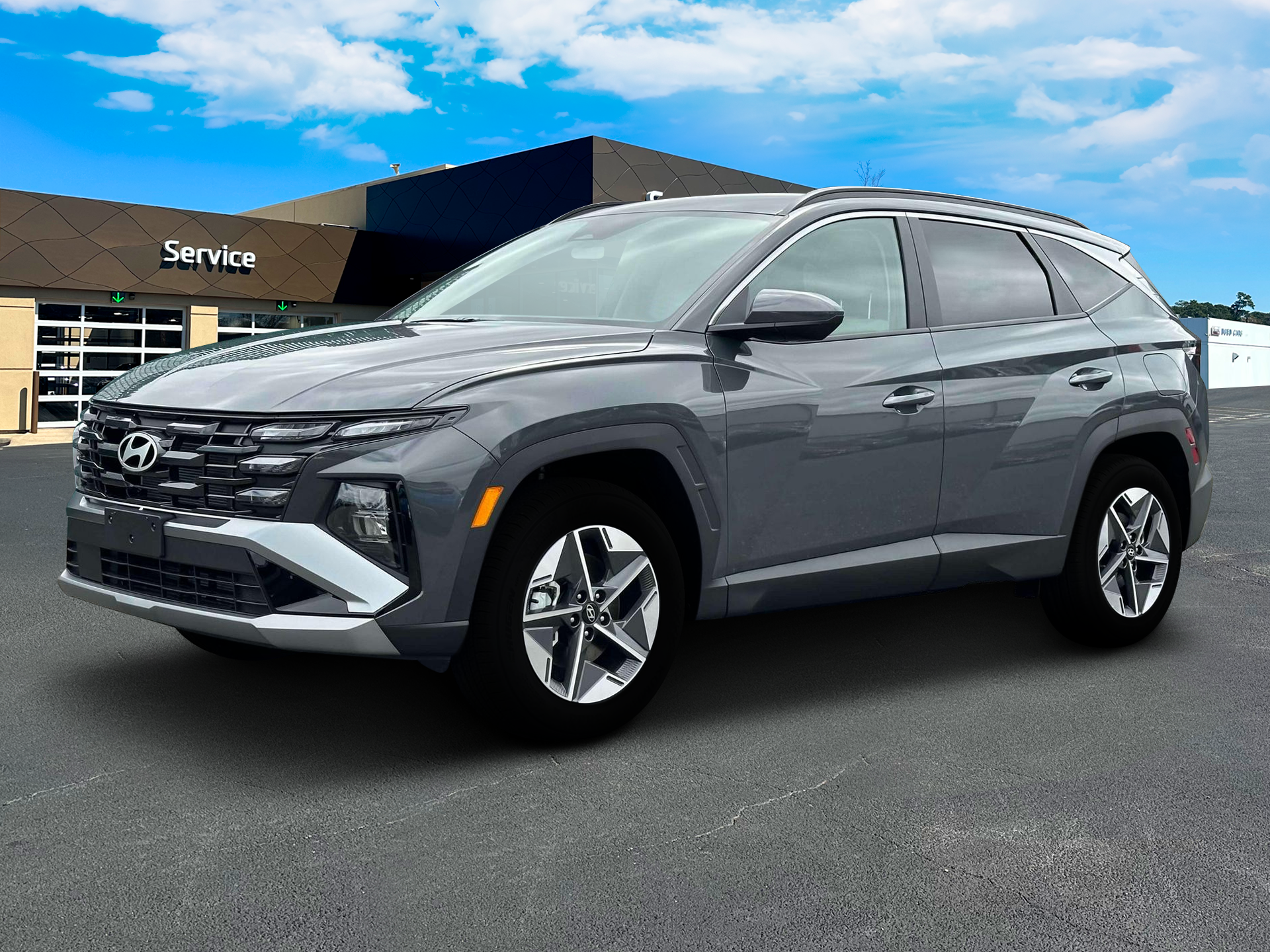 New 2026 Gray Hyundai SEL AWD image 2