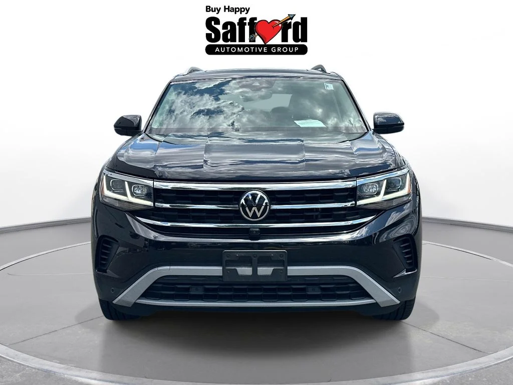 Used 2021 Black Volkswagen SEL Premium image 7