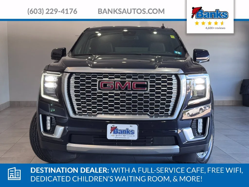 Certified Used 2023 MIDNIGHT BLUE METALLIC GMC Denali image 3