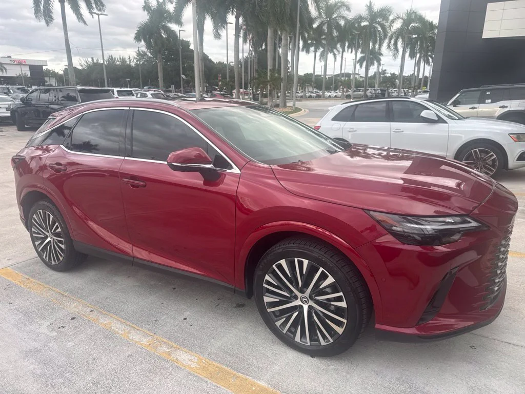 Certified Used 2024 MATADOR RED MICA Lexus 350 Premium Plus image 1