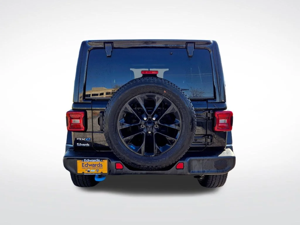 Certified Used 2023 Black Jeep Sahara 4xe image 4