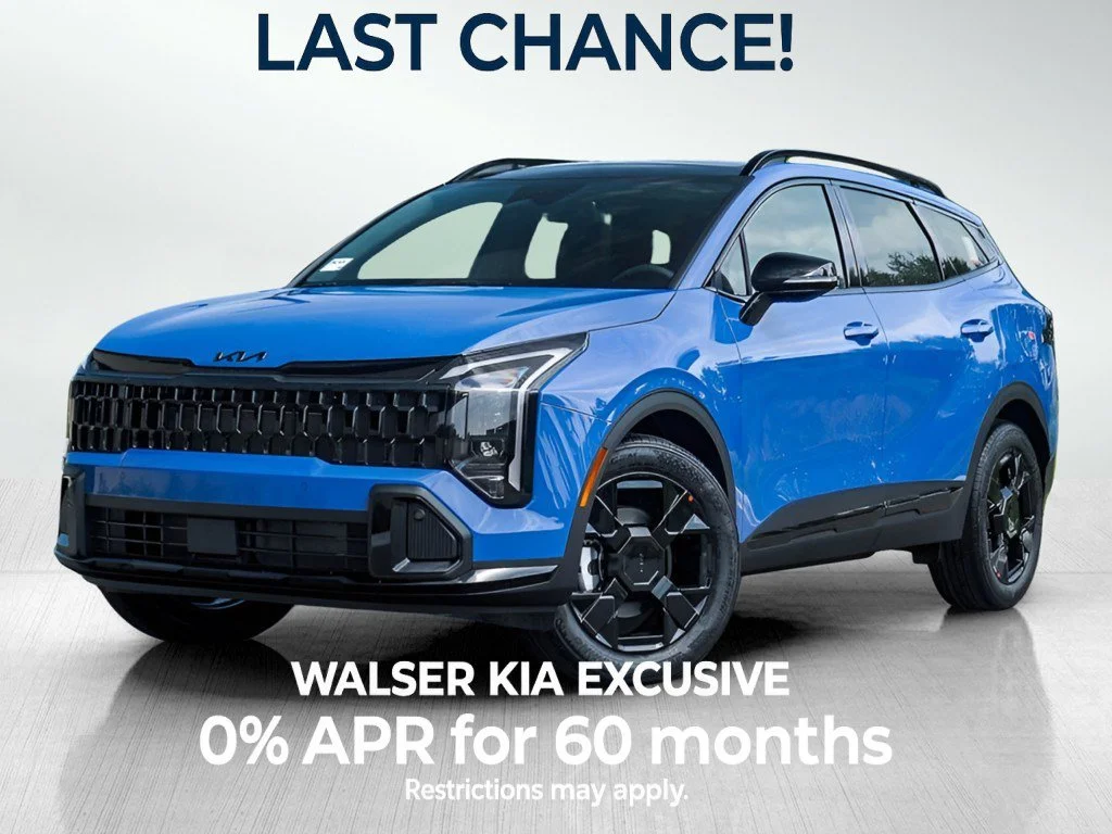 New 2026 Nebular Blue Kia X-Line AWD image 1