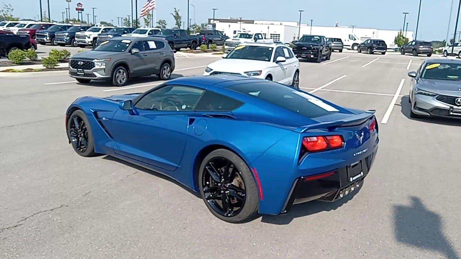 Used 2016 LAGUNA BLUE METALLIC TINTCOAT Chevrolet Z51 1LT image 6