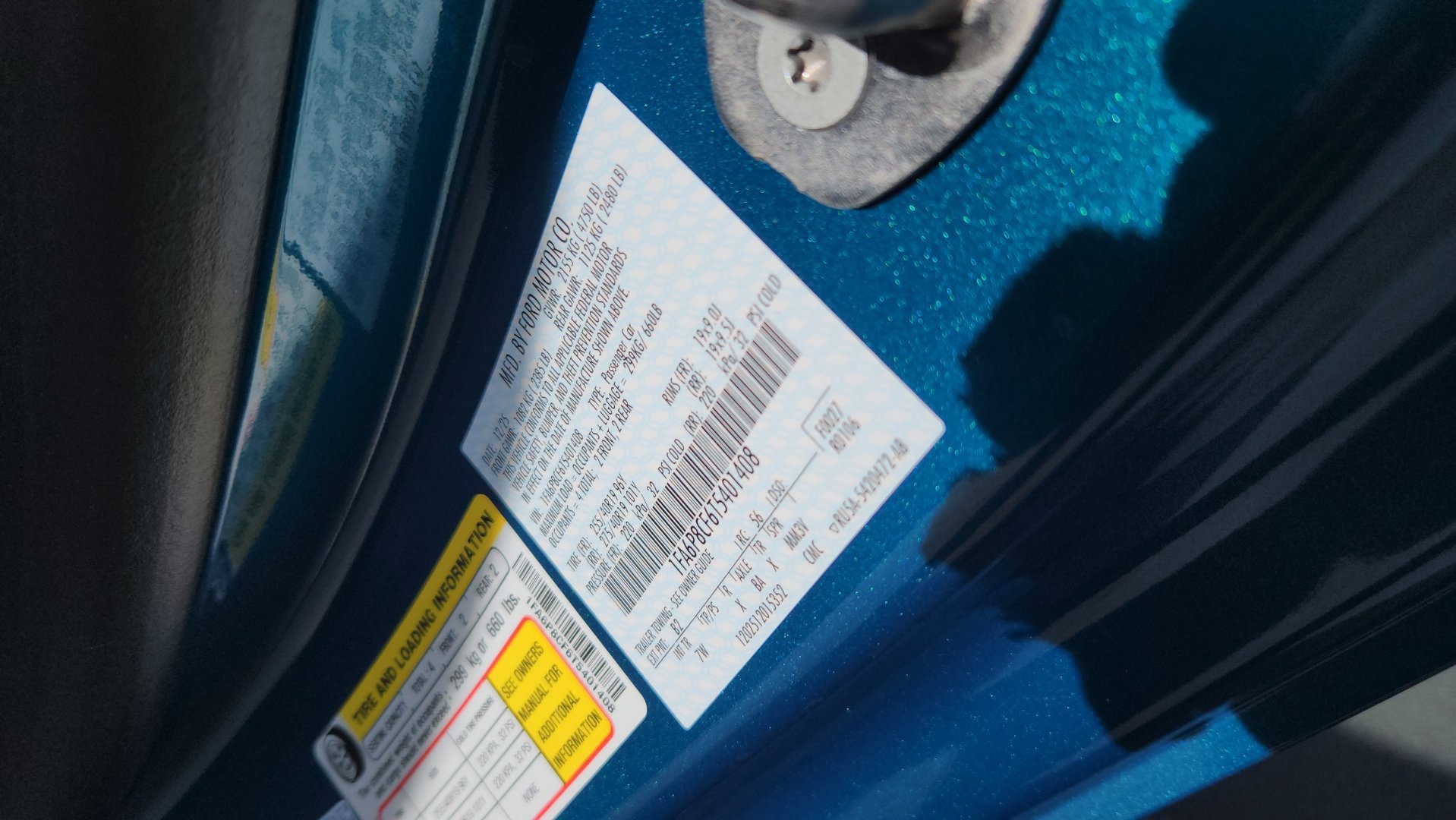 New 2026 Adriatic Blue Metallic Ford GT Premium image 22