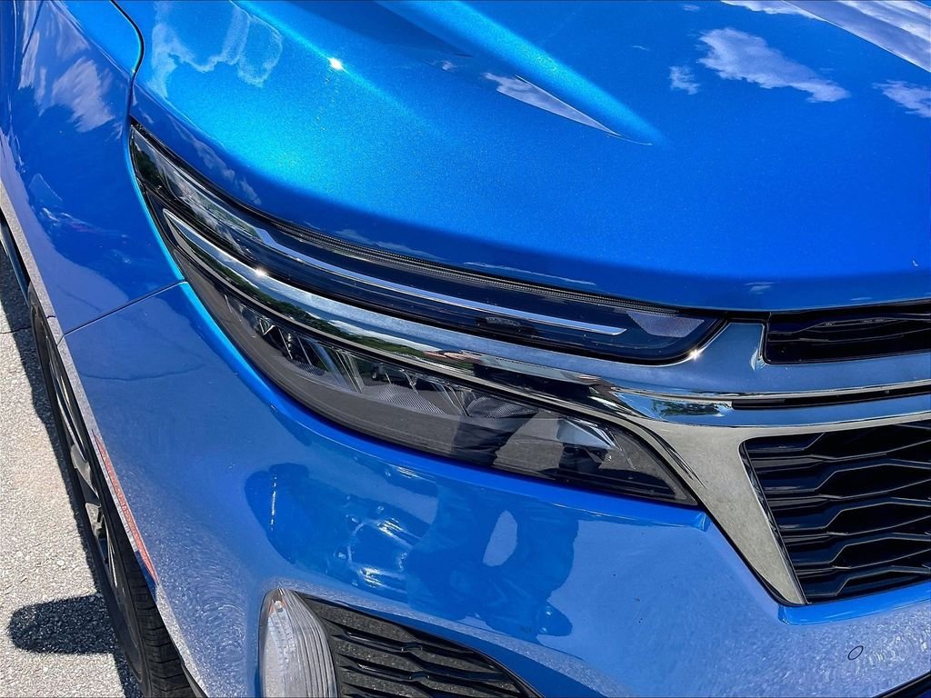 Used 2024 Riptide Blue Metallic Chevrolet RS image 29