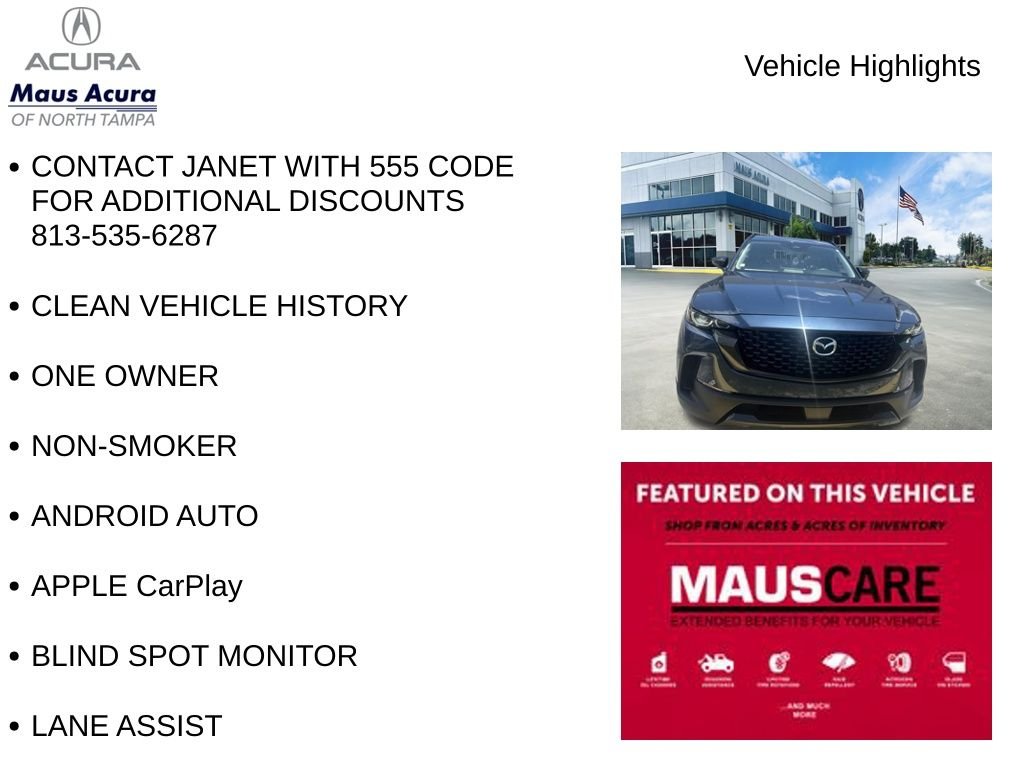 Used 2025 Blue Mazda Premium image 8