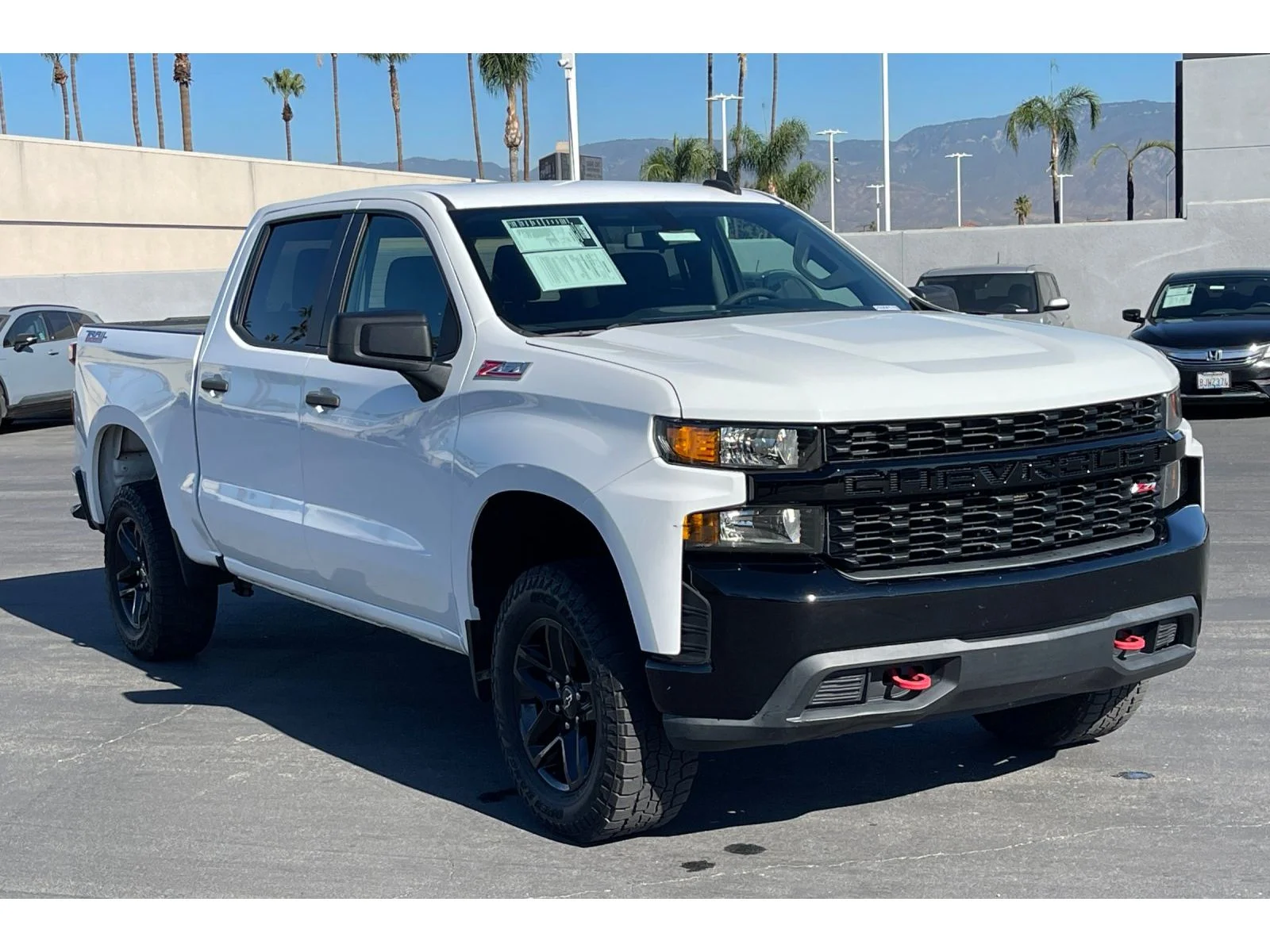 Used 2021 Summit White Chevrolet Custom Trail Boss image 9