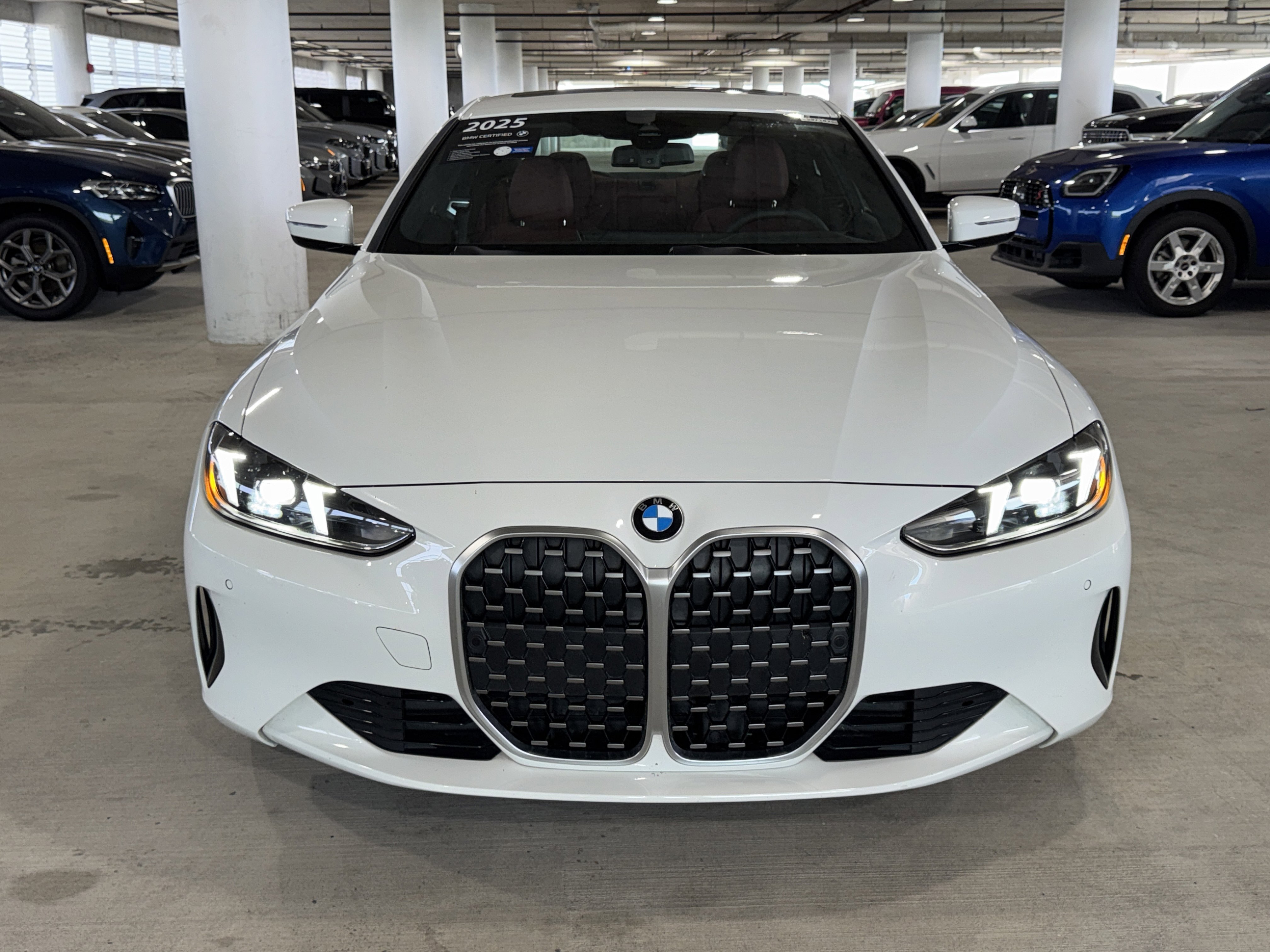 Used 2025 Alpine White BMW 430i xDrive image 3