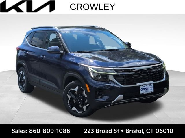 Certified Used 2024 Blue Kia EX image 1
