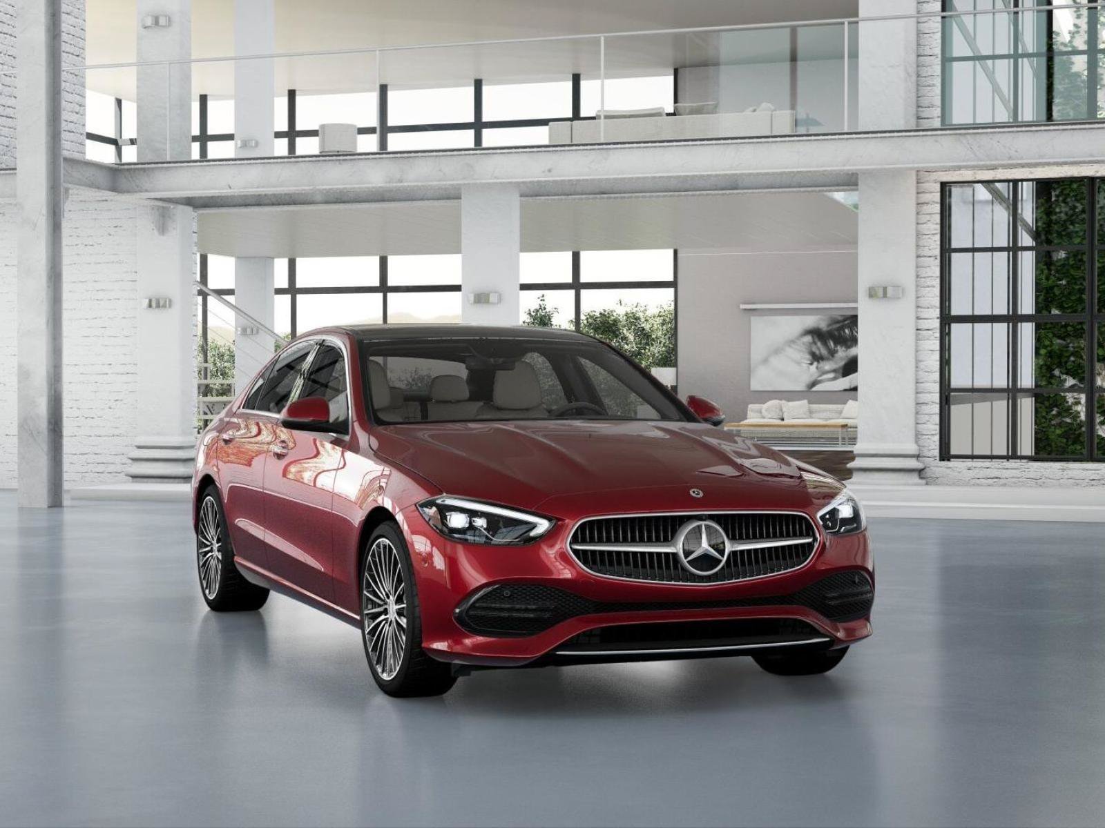 New 2026 MANUFAKTUR Patagonia Red Metallic Mercedes-Benz C 300 image 9