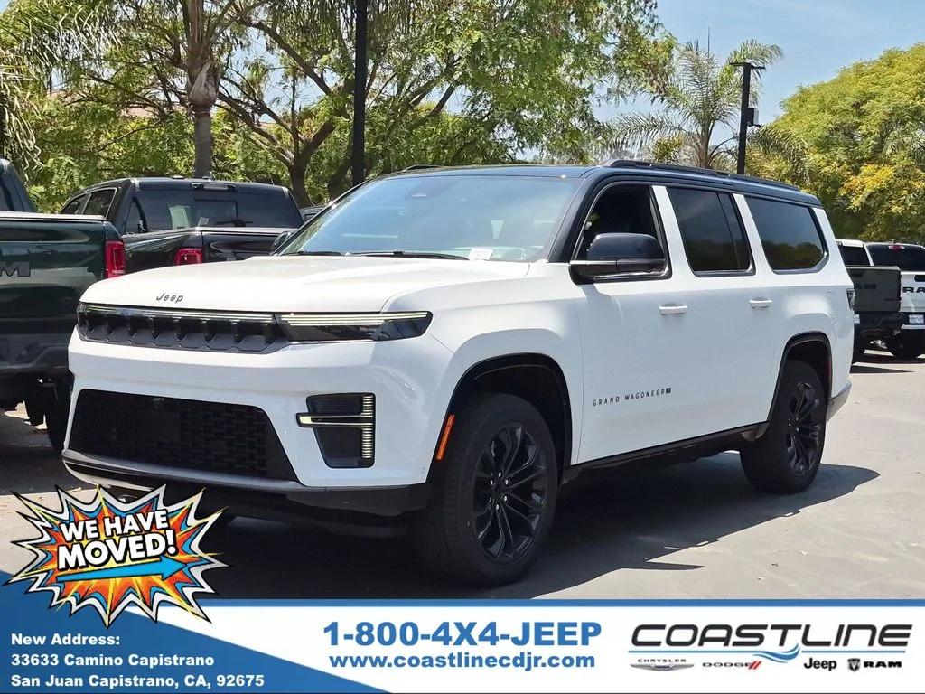 New 2026 Bright White Clear-Coat Exterior Paint Jeep Summit Reserve image 1