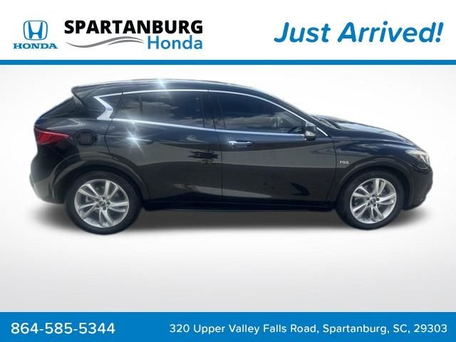 Used 2017 Black Obsidian INFINITI Base image 1