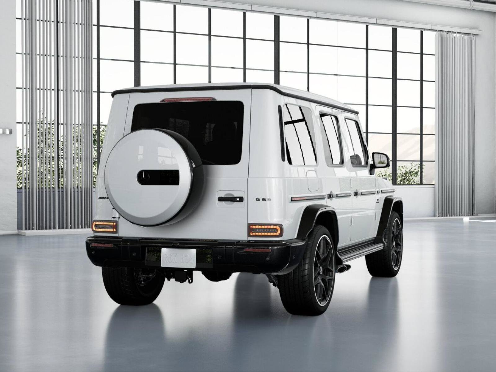 New 2026 MANUFAKTUR Moonlight White Metallic Mercedes-Benz AMG® G 63 SUV image 38
