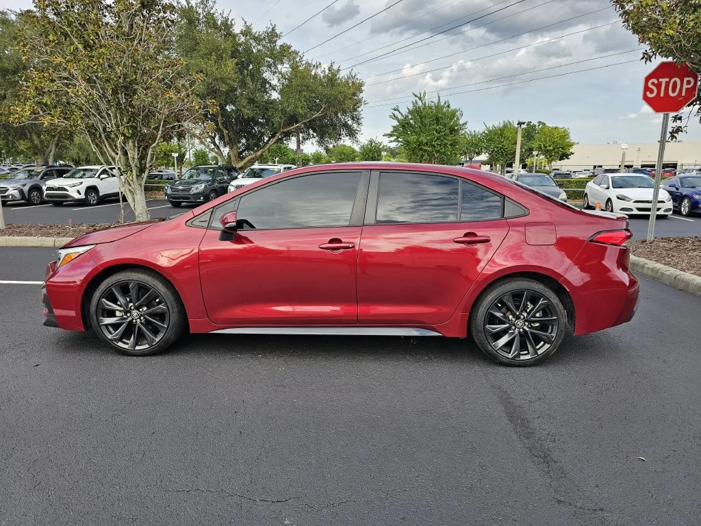 Used 2023 Red Toyota SE image 5