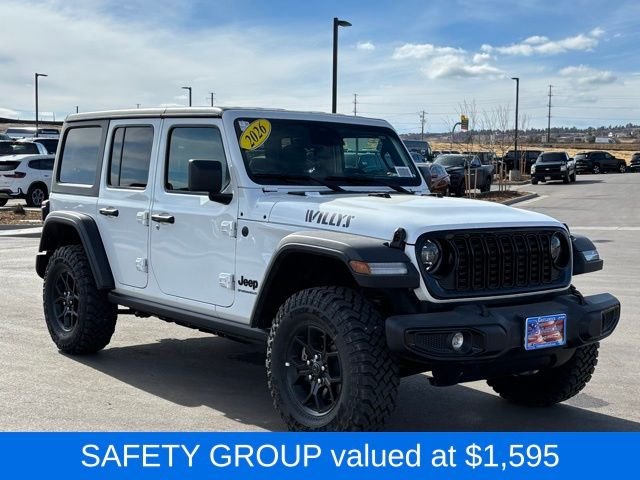 New 2026 Bright White Clear-Coat Exterior Paint Jeep Willys image 10
