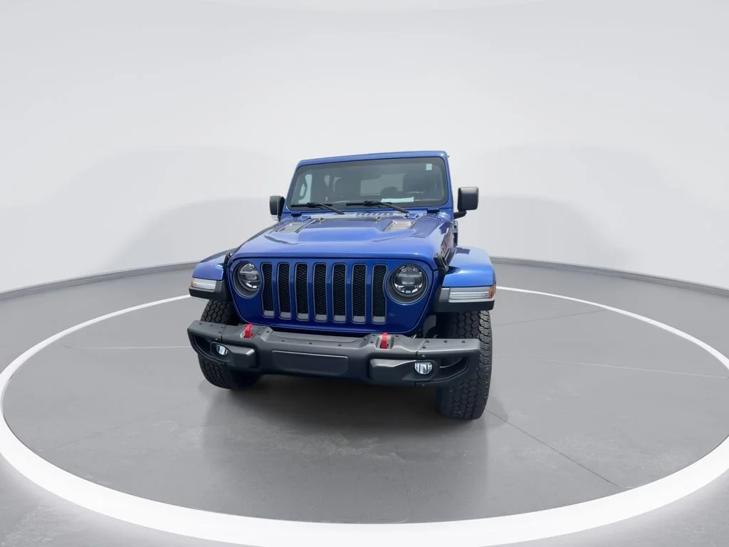 Used 2019 Blue Jeep Unlimited Rubicon image 4