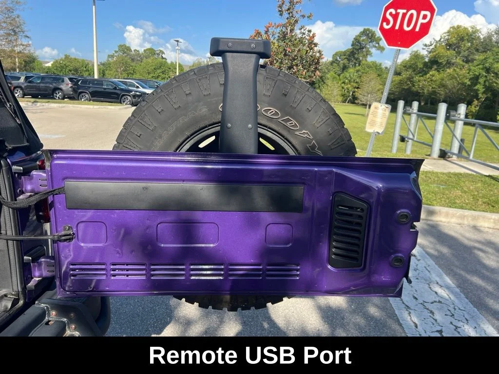 Certified Used 2016 Purple Jeep Unlimited Sahara image 10