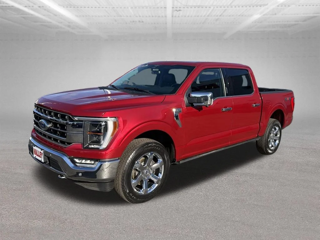 Certified Used 2023 Red Ford Lariat image 4