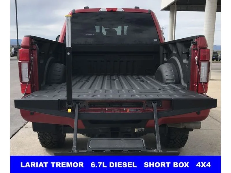 Certified Used 2022 Rapid Red Metallic Tinted Clearcoat Ford LARIAT image 29