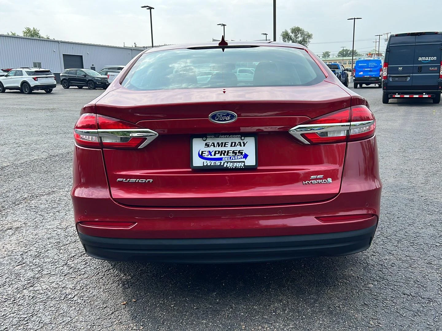 Used 2019 Ruby Red Metallic Tinted Clearcoat Ford SE image 22