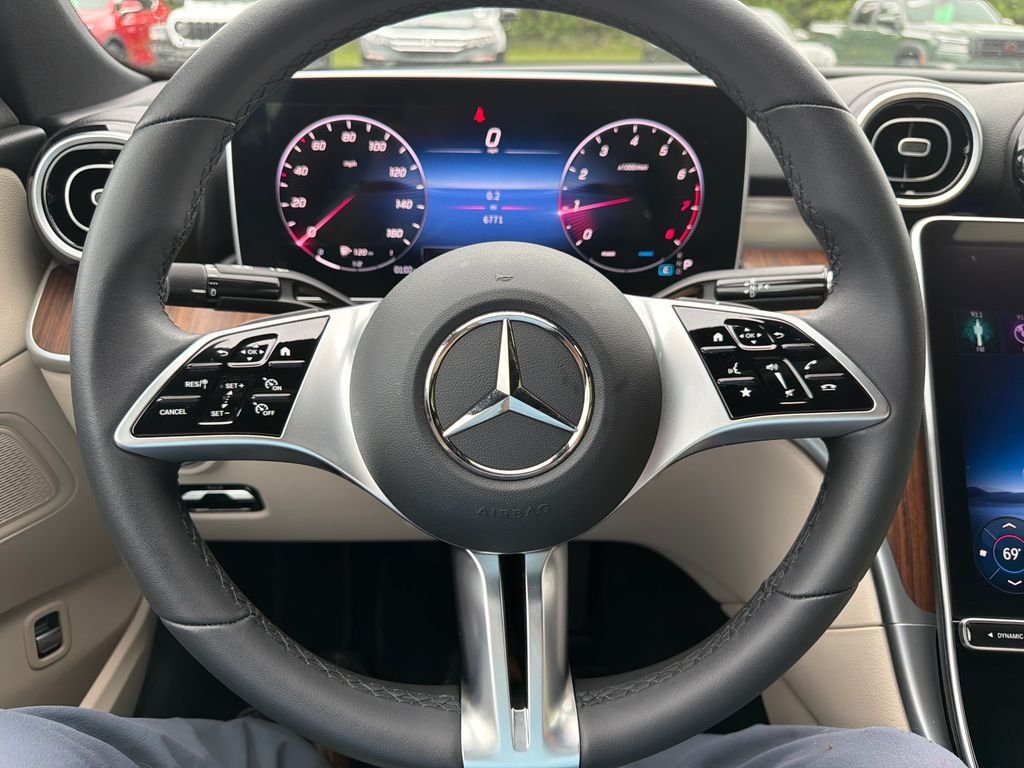 Certified Used 2024 Polar White Mercedes-Benz C 300 image 19