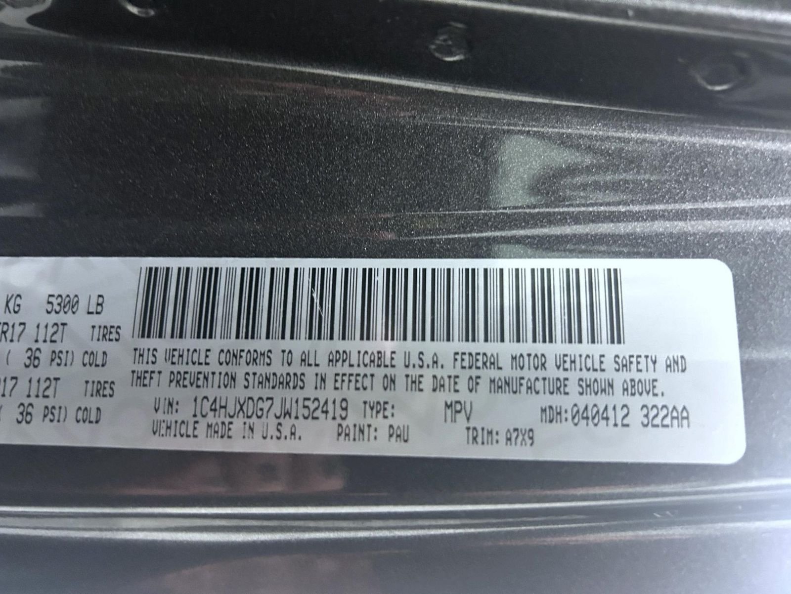Used 2018 Gray Jeep Unlimited Sport image 26