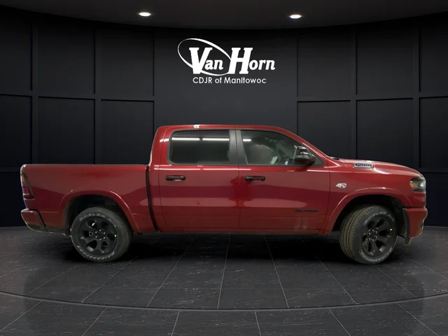 New 2026 Molten Red Pearl-Coat Exterior Paint RAM Big Horn/Lone Star image 2
