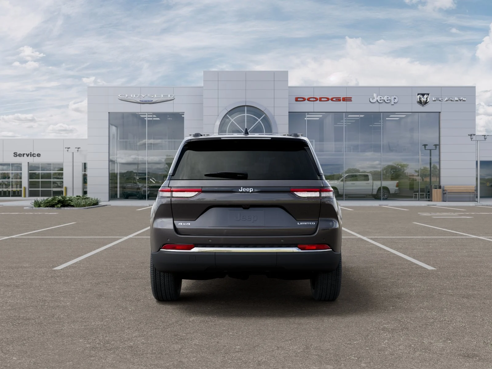 New 2026 Baltic Gray Metallic Clear-Coat Exterior Paint Jeep Limited image 8