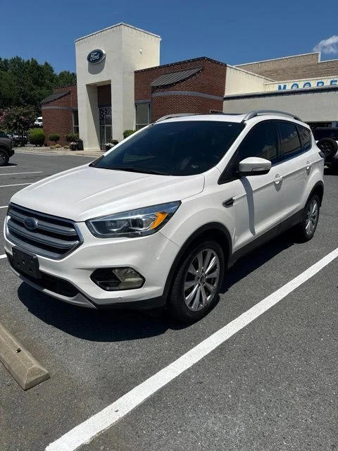 Used 2017 White Ford Titanium image 1