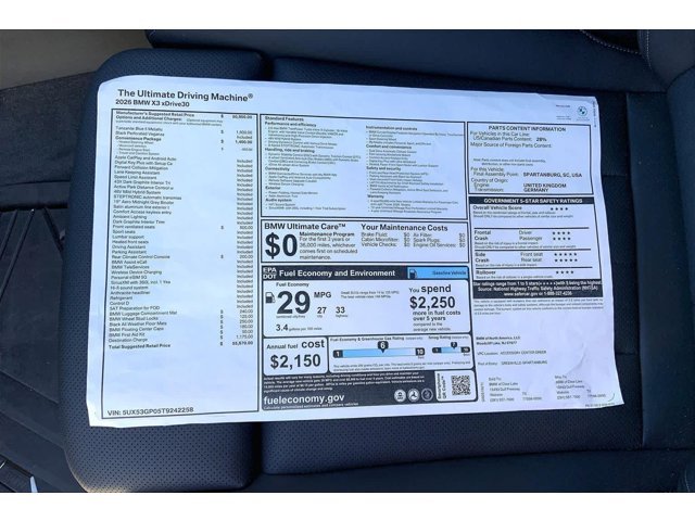 New 2026 Tanzanite Blue II Metallic BMW 30 xDrive image 21
