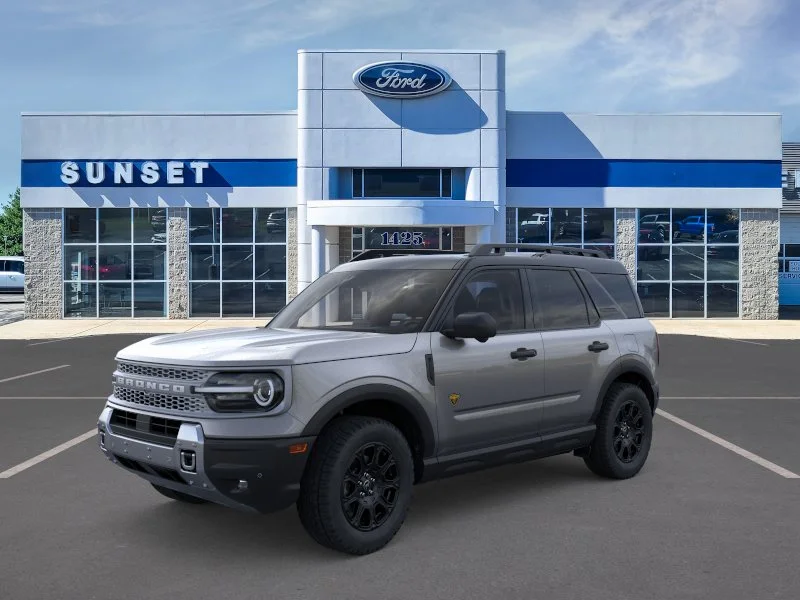 New 2026 Carbonized Gray Metallic Ford Badlands image 1