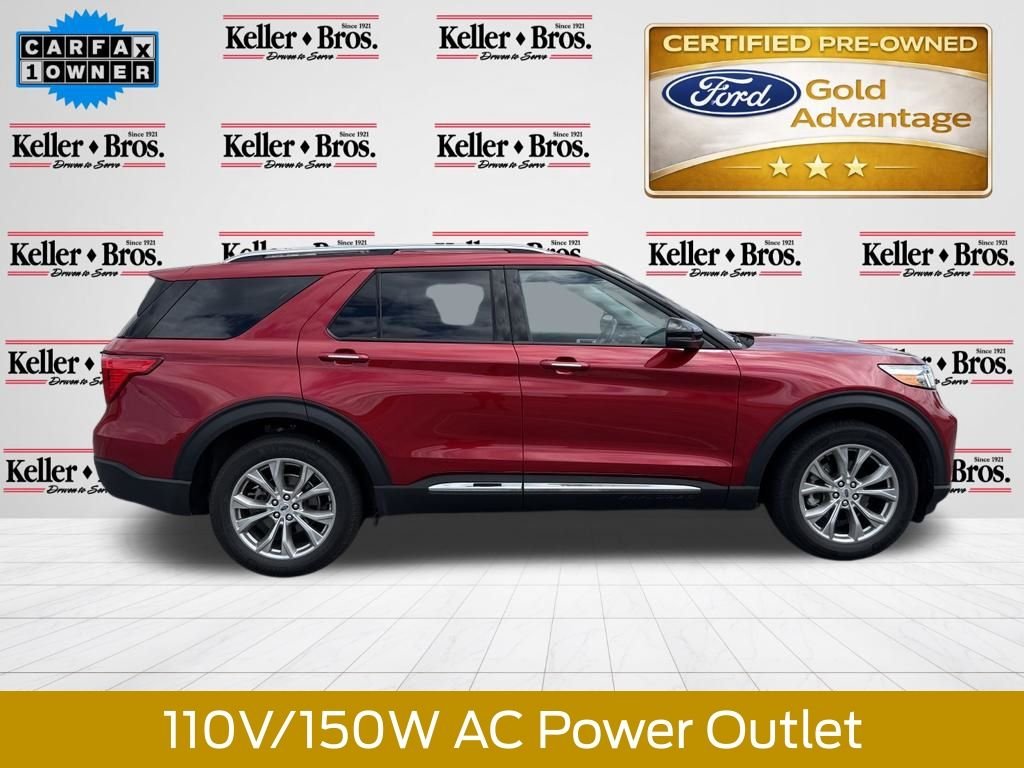 Certified Used 2023 Rapid Red Metallic Tinted Clearcoat Ford Limited image 9