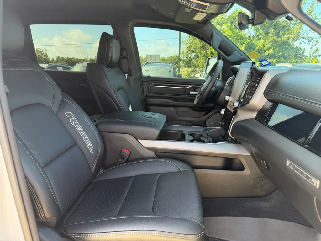Used 2025 Bright White Clearcoat Ram Rebel image 12