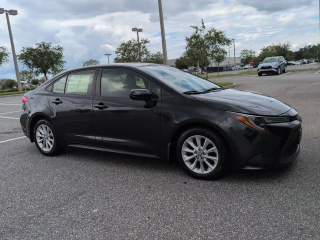 Used 2021 Black Toyota LE image 2
