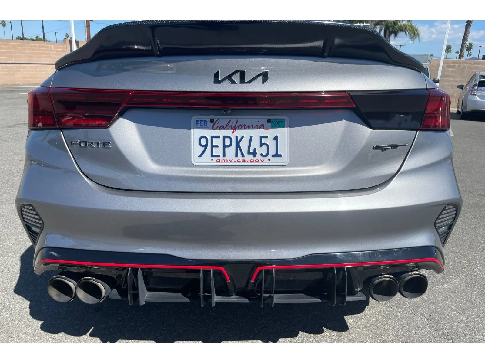 Used 2023 Steel Gray Kia GT image 45