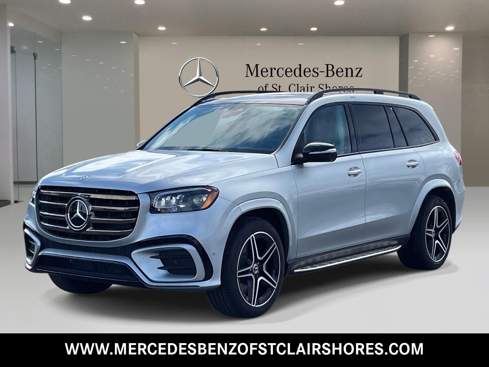 New 2026 Cirrus Silver Metallic Mercedes-Benz GLS 450 image 1