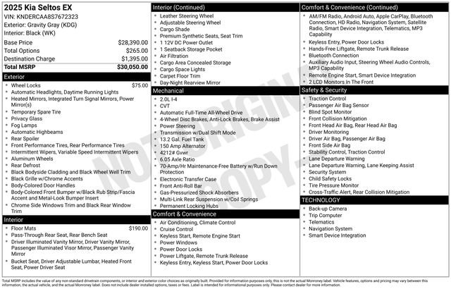Certified Used 2025 Gray Kia EX image 31