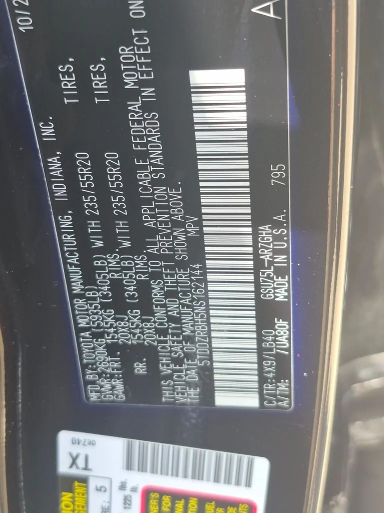 Used 2022 Gold Toyota Limited image 35