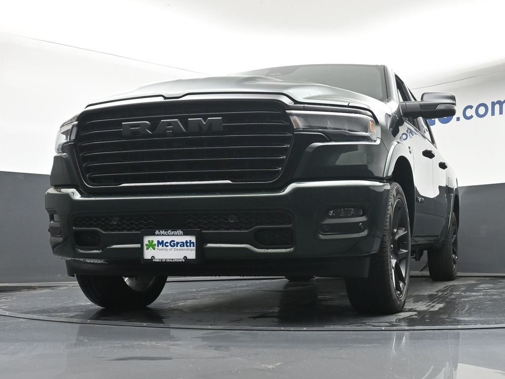 New 2026 Serrano-Green Metallic Exterior Paint RAM Laramie image 7